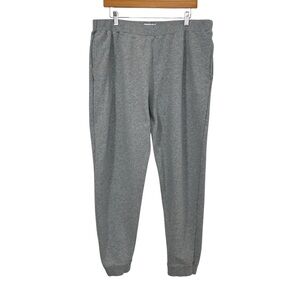 Sunspel Mens Jogger Sweatpants Sz XXL Gray Cotton Drawstrings
